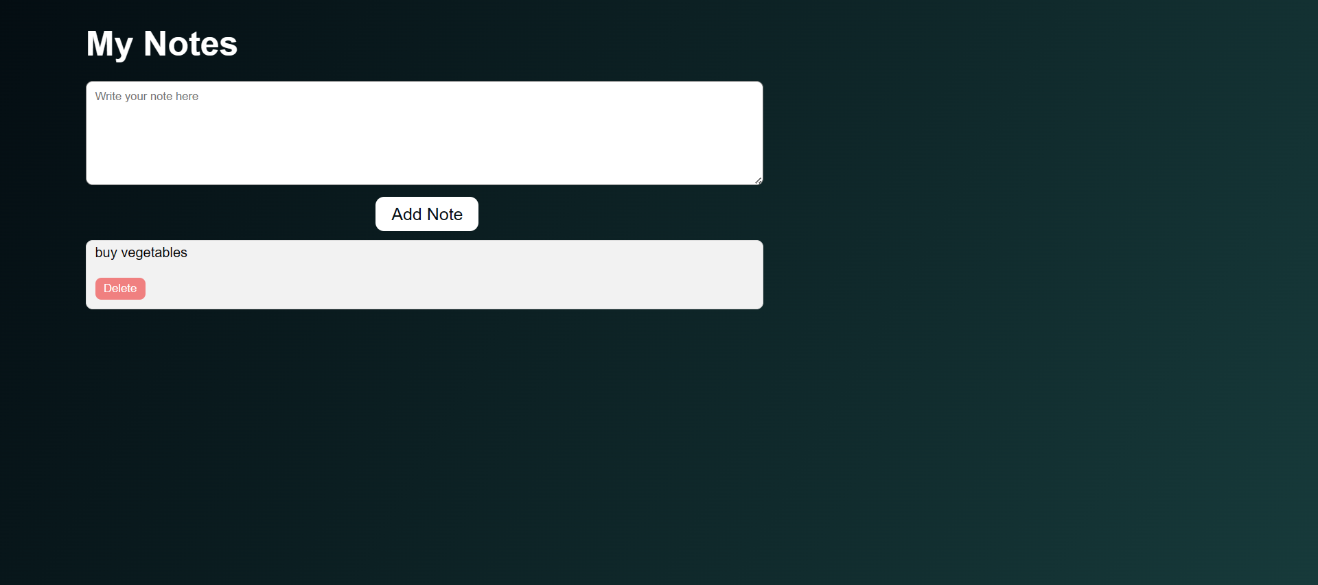 Notepad App